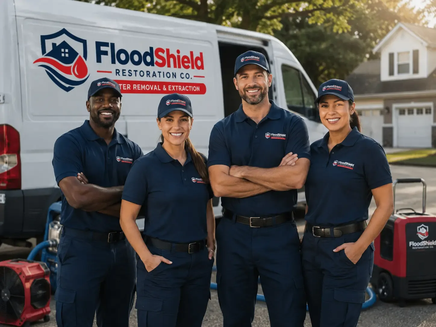 Flood Damage Restoration company in Hamlin, IA